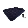 AVENLI XXL set madraca na napuhavanje 203x183x22 cm Queen Size s nožnom pumpom i setom za popravak