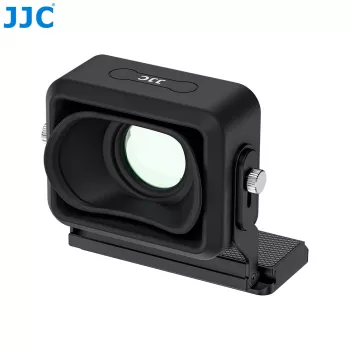 JJC LVF-BF 3x LCD lupa za tražilo za Sigma fp / fp L s Arca-Swiss brzom pločom i kompatibilnošću s Peak Design Capture Clip V3 (crna)
