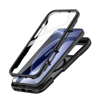 Tech-Protect Defense MagSafe futrola za iPhone 17 Pro Max / 18 Pro Max, mat crna