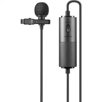 Godox LMS-60C lavalier mikrofon 6m, omnidirekcionalni elektret kondenzatorski mikrofon s kopčom za pametne telefone, DSLR fotoaparate i kamere
