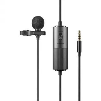 Godox LMS-60C lavalier mikrofon 6m, omnidirekcionalni elektret kondenzatorski mikrofon s kopčom za pametne telefone, DSLR fotoaparate i kamere