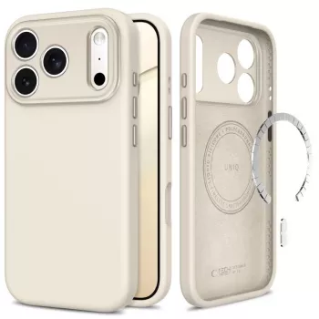 TECH-PROTECT UNIQ MagSafe Clear Case for iPhone 17 Pro / 18 Pro Titanium