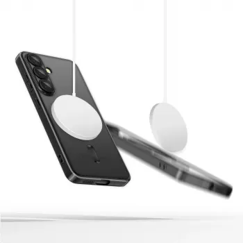 Tech-Protect Magflex MagSafe futrola za Galaxy S25 Edge sjajno crna