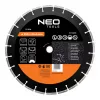 NEO TOOLS 350 mm laserski zavarena segmentna dijamantna oštrica, 25,4 mm provrt, za beton, asfalt, kamen
