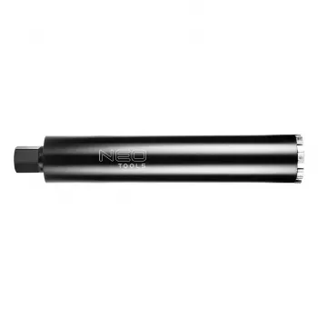 NEO TOOLS 82 mm dijamantna kruna za GRAPHITE 58G540, radna duljina 470 mm, navoj 1 1/4 inch UNC, laserski zavareni segmenti, mokro bušenje