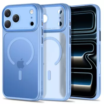 TECH-PROTECT MagPrime MagSafe prozirna futrola za iPhone 17 Pro Max / 18 Pro Max - mat svijetloplava