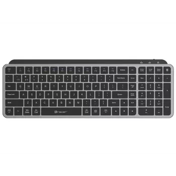 TRACER STONE RF 2.4G+BT bežična tipkovnica, QWERTY US International, crna
