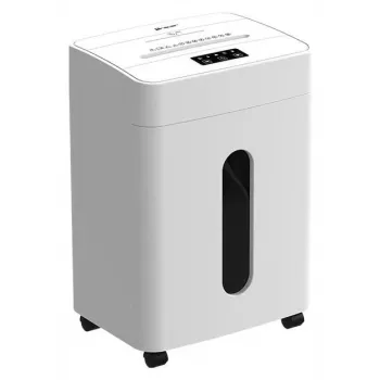 Tracer SilentBlade bijeli uništavač dokumenata s sitnim rezanjem, 10 listova, P-4, 21 L