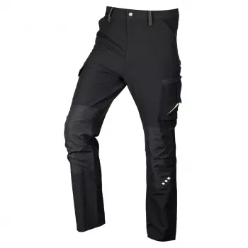 NEO TOOLS 81-295-1-XS Mix&Match radne hlače, 4-Way stretch, crno-zelene, XS