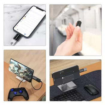 Wozinsky USB-A na Lightning kabel 1m crni - MFi certificiran, brzo punjenje i sinkronizacija