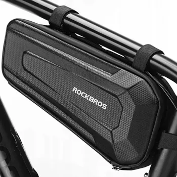 Rockbros B67 vodootporna biciklistička torba za okvir - crna