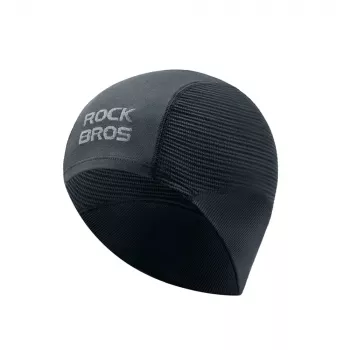 Rockbros LF25956 bešavna pletena biciklistička kapa - crna