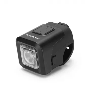 ROCKBROS SKL01 prednje biciklističko svjetlo s električnim zvonom 450 lm 120 dB USB-C crno