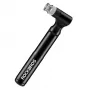 ROCKBROS JG-PB-11 biciklistički set za popravak s mini pumpom 120-PSI, višenamjenskim alatom 16-u-1, zakrpama bez ljepila, polugama za gume, torbicom za pohranu - crni