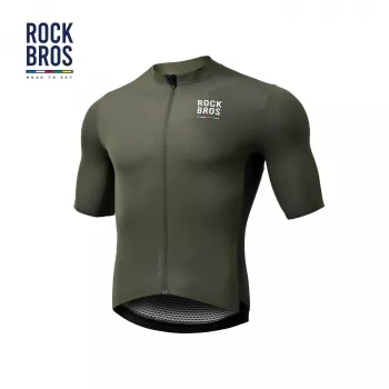Rockbros ROAD TO SKY muški biciklistički dres kratkih rukava M zeleni