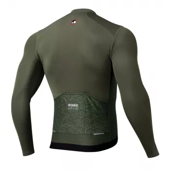 ROCKBROS 15220003003 ROAD TO SKY muški biciklistički dres dugih rukava M - zeleni