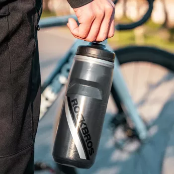 ROCKBROS termička biciklistička boca 620 ml bez BPA gradijent crna