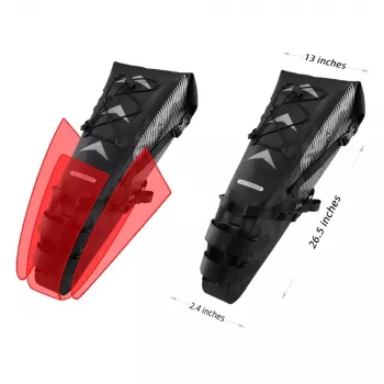 ROCKBROS AS-013 biciklistička sjedalna torba 10L, crna