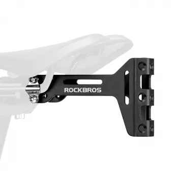 ROCKBROS adapter za držač boce ispod sjedala, aluminij, crni