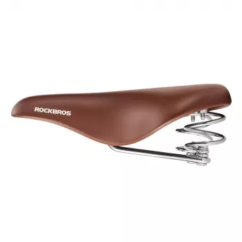 ROCKBROS 6800S retro udobno biciklističko sjedalo - smeđe