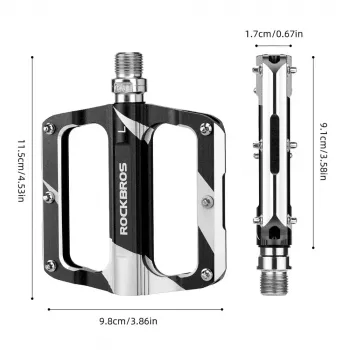 ROCKBROS K306-BK MTB aluminijske pedale, crne