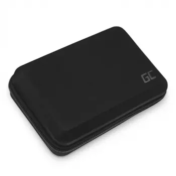 GREENCELL Green Cell GC PowerCase putna organizacijska torbica za dodatke, crna