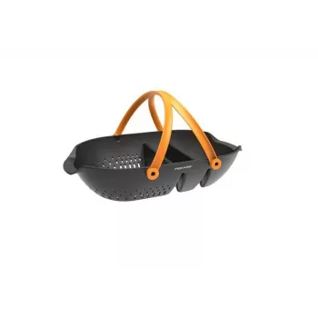 FISKARS PLUS vrtna košara za berbu, 25 L, vrtno zelena