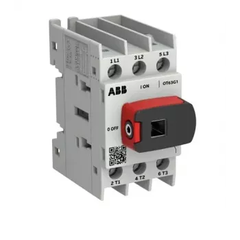 ABB OT Plus OT63G1-3BS63 A rastavni prekidač, okvir G1, 3-polni, s ručkom