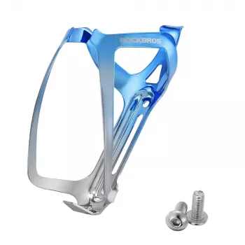 ROCKBROS RKL02 aluminijski držač boce - plavo-srebrni