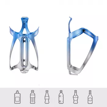 ROCKBROS RKL02 aluminijski držač boce - plavo-srebrni
