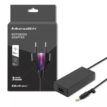 Qoltec 40W napajanje za prijenosno računalo za Sony Asus 19V 2,1A 4.8x1.7mm s kabelom za napajanje