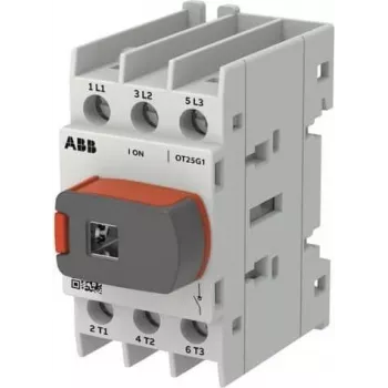 ABB OT Plus OT25G1-3BS25 A rastavni prekidač, okvir G1, 3-polni, s ručkom (1SCA163417R1001)