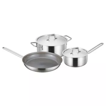 Fiskars Set of Pots 1.5/3L and Frying Pan 28cm