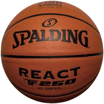 Spalding React TF-250 Logo FIBA košarkaška lopta 76967Z