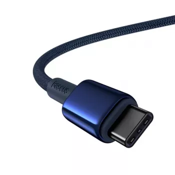 Baseus Tungsten Gold USB-C na USB-C kabel 100W PD 1m plavi