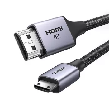 UGREEN HD163 Mini-HDMI-na-HDMI 8K kabel 2m crni
