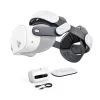 BOBOVR M3 Pro+ baterijski remen za glavu s baterijom 6500 mAh i stanicom za punjenje za Meta Quest 3/3S - bijeli