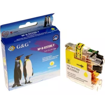 G&G kompatibilna tintna patrona za Brother LC-225XLY žuta