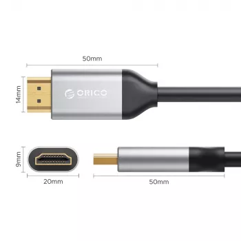 ORICO H8Y1 HDMI 2.1 Cable 8K 60Hz 3m Black