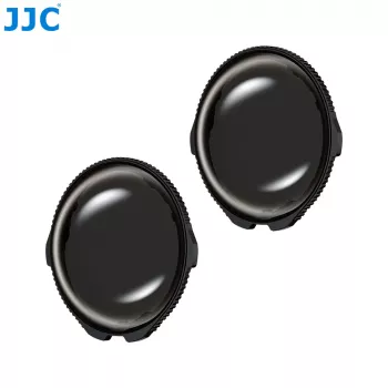 JJC TLP-X5ND16 set od 2 ND16 neutralna filtra za Insta360 X5 – kaljeno staklo, višestruko premazano, smanjenje svjetla za 4 stupnja