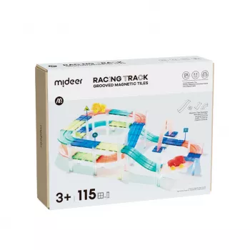 Mideer MD6395 magnetska utrka s 2 auta, 115 dijelova, 3+ godine