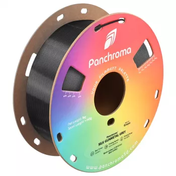 Polymaker Panchroma PLA Silk filament za 3D printer, 1,75 mm, 1 kg, Gunmetal Grey