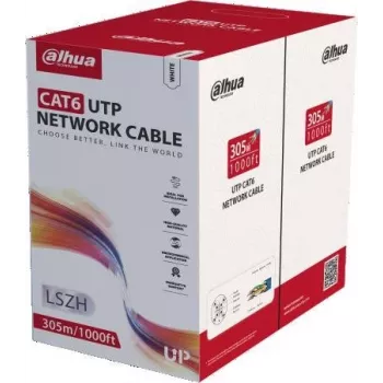 DAHUA PFM923I-6UN-C CAT6 UTP kabel, 305m, bijeli
