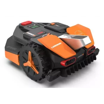 Worx Landroid WR202E Robot Lawn Mower with Intelligent Navigation, 250 m², Cut-to-Edge, 20-50 mm, Wi-Fi & Bluetooth, Rain Sensor, 20V PowerShare