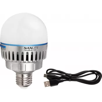 Nanlite PavoBulb 10C RGBWW LED žarulja, set s 1 svjetlom (14-1004-1KIT)
