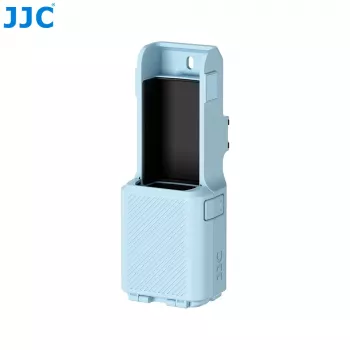 JJC 2-u-1 zaštitna futrola i magnetski držač za DJI Osmo Pocket 4 / 3 - plava