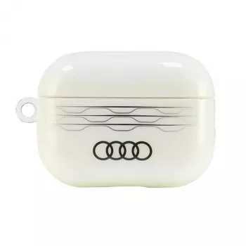 Audi IML Geometric Pattern futrola za AirPods Pro 2 bijela