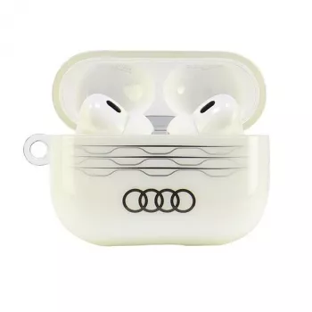 Audi IML Geometric Pattern futrola za AirPods Pro 2 bijela