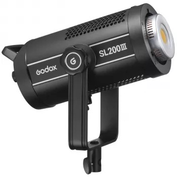 Godox SL200III 200W dnevno LED video svjetlo s Bowens nosačem, 5600K, CRI 96+, TLCI 97+, upravljanje aplikacijom, tihi ventilator, 11 FX efekata