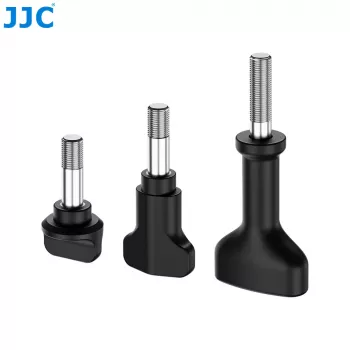 JJC SK-6 M5 set vijaka s leptir glavom za akcijske kamere (pakiranje od 6, crni)